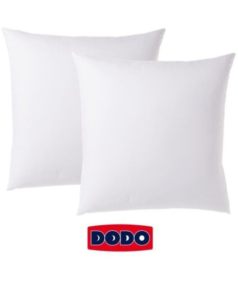 Occasion - LOT DE 2 TAIES D'OREILLER DODO - BLANC - 65X65 cm