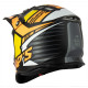 Occasion - Casque Cross S885 Enfant -  Noir Jaune Orange - Taille S