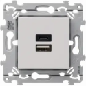 CHARGEUR DOUBLE USB A+C PURE ESS
