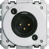 XLR MALE GALLERY NEUTRE BORNIER