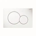 PLAQUE DE COMMANDE WC DOUBLE TOU