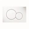 PLAQUE DE COMMANDE WC DOUBLE TOU