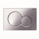 PLAQUE DE COMMANDE WC DOUBLE TOU