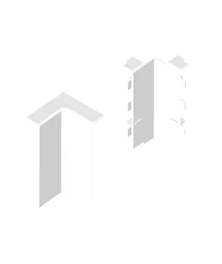 ANGLE INTERIEUR BLANC RAL9010 16