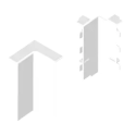 ANGLE INTERIEUR BLANC RAL9010 16