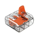 BORNE WAGO 221 MINI 3X6MM² A LEV