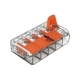 BORNE WAGO 221 MINI 5X6MM² A LEV