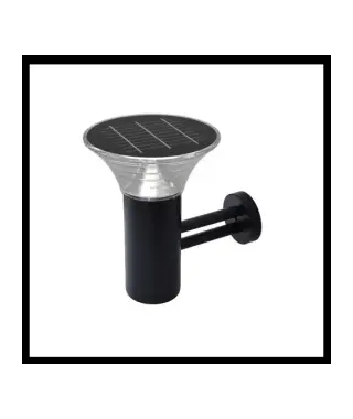 APPLIQUE MURALE SOLAIRE NOIRE AR