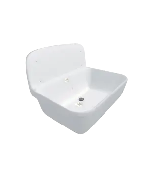 POSTE D'EAU BLANC SANS GRILLE PO