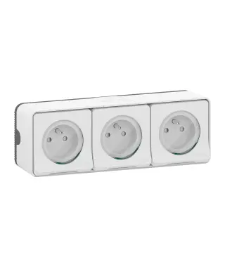 TPLE PC 2P+T BLANC SAILLIE