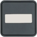 CUBYKO 1 TOUCHE KNX PORTE-ETIQU