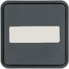 CUBYKO 1 TOUCHE KNX PORTE-ETIQU