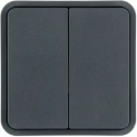 CUBYKO 1 TOUCHE KNX COLORIS GRI