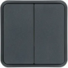 CUBYKO 1 TOUCHE KNX COLORIS GRI