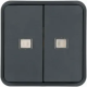 CUBYKO 2 TOUCHES KNX A VOYANTS