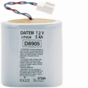 PILE LITHIUM 7,2 VOLTS 5 AH