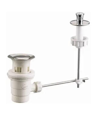 VIDAGE LAVABO AVEC TIRETTE PLAST