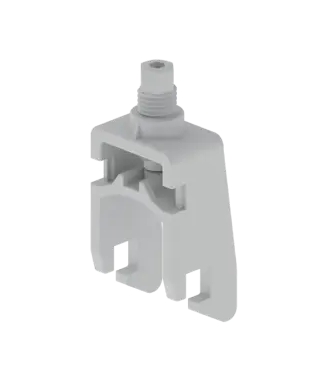 FIXATION POUR CABLES GRIS RAL7 0