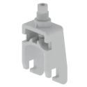 FIXATION POUR CABLES GRIS RAL7 0