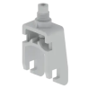 FIXATION POUR CABLES GRIS RAL7 0