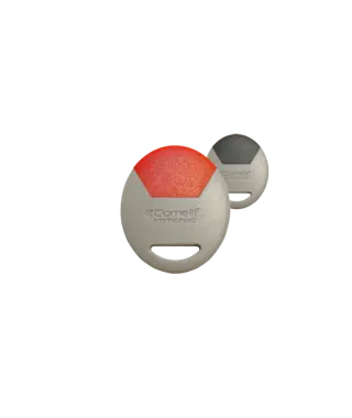 CLE RESIDANT MIFARE GRIS/ROUGE