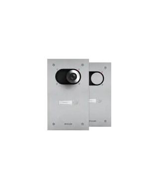 FACADE SWITCH INOX 1 BOUTON