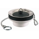 BONDE LAVABO A BOUCHON PLASTIQUE