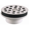 BONDE LAVABO A GRILLE PLASTIQUE