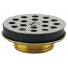 BONDE LAVABO A GRILLE CHROMEE LA