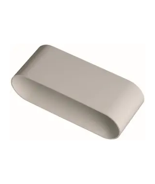 Raccord Minigaine blanc male lon