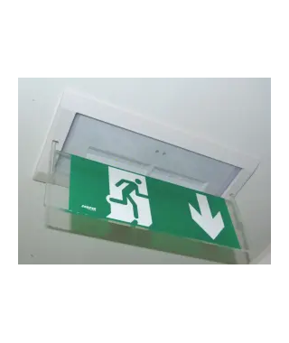PORTE ETIQUETTE ENCASTRE PLAFOND