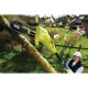Occasion - Elagueur 750 W sur perche - guide 20 cm incliné a 15°- 10 m/s - tube d'extension 90 cm fourni - guide incliné a 15°