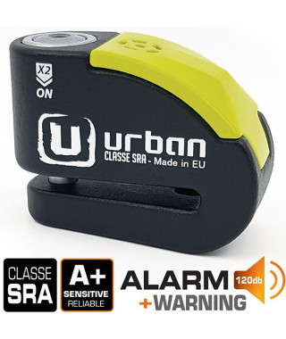 Occasion - Antivol SRA - Bloque Disque Noir et jaune ø10 mm - Hi-Tech Alarme