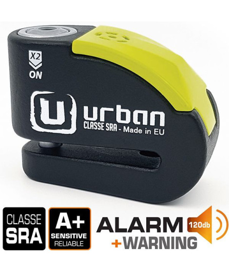 Occasion - Antivol SRA - Bloque Disque Noir et jaune ø10 mm - Hi-Tech Alarme