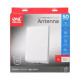 Occasion - One For All - Antenne extérieure SV9455 - Zone de signal : Tres faible (0-50km / 0-30mi) - 100% étanche - Filtre 5G