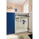 Occasion - Robinet filtrant de cuisine - Chromé - Filtration de l'eau - Bec haut en C - Rotation 150° - GROHE Blue StartCurve