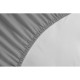 Occasion - LOVELY HOME Drap Housse 100% Coton 180x200cm - Bonnet 35cm - Gris clair