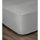 Occasion - LOVELY HOME Drap Housse 100% Coton 180x200cm - Bonnet 35cm - Gris clair