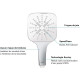 Occasion - GROHE Pommeau de douche Vitalio SmartActive 130 Cube, 3 jets, douchette 130mm, technologie anti brûlure
