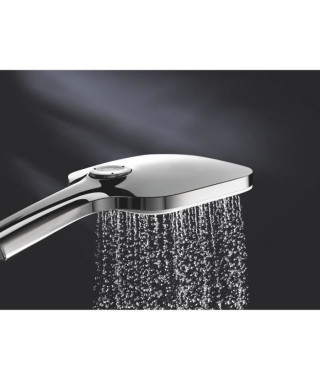 Occasion - GROHE Pommeau de douche Vitalio SmartActive 130 Cube, 3 jets, douchette 130mm, technologie anti brûlure