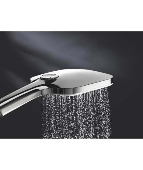 Occasion - GROHE Pommeau de douche Vitalio SmartActive 130 Cube, 3 jets, douchette 130mm, technologie anti brûlure