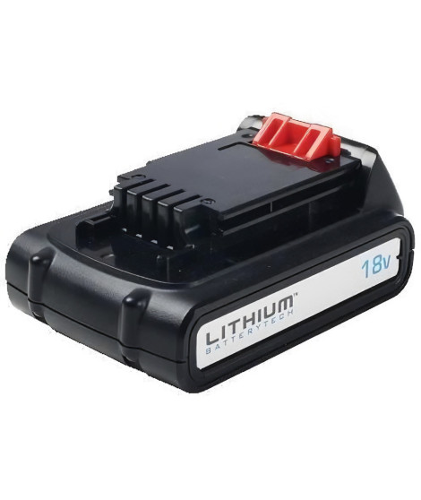 Occasion - Batterie Lithium 18V BLACK+DECKER 2,0 Ah - BL2018-XJ