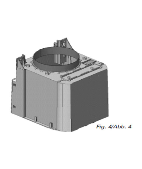 Hotte sans moteur / moteur Falmec MOTDSC950 - SOLUTION MOTEUR DEPORTE SOUS COMBLES 950