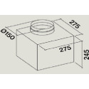 Hotte sans moteur / moteur Falmec 125001/ MOT950
