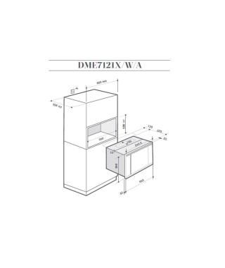 Micro-ondes De Dietrich DME7121A