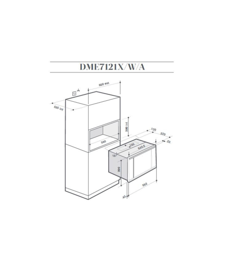 Micro-ondes De Dietrich DME7121A