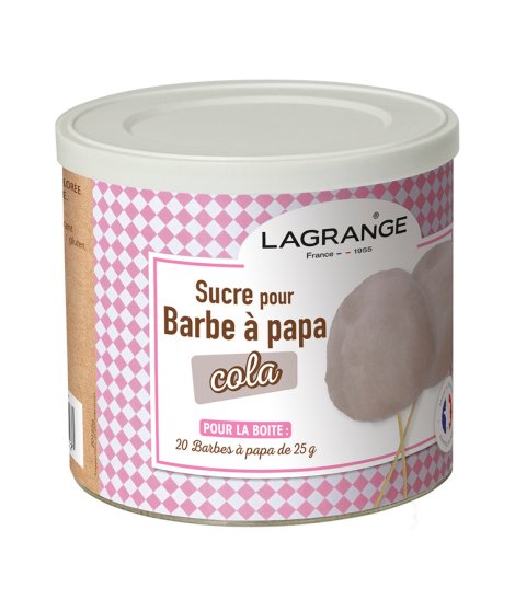 Barbe à papa Lagrange Barbe à papa LagrangeSucre pour Barbe à Papa Cola - 380009