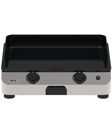 Plancha Eno Plaque fonte emaillee/Chassis inox de qualite