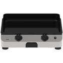 Plancha Eno Plaque fonte emaillee/Chassis inox de qualite, finition marine/Allumage electronique/Recuperateur de jus - 4 pieds