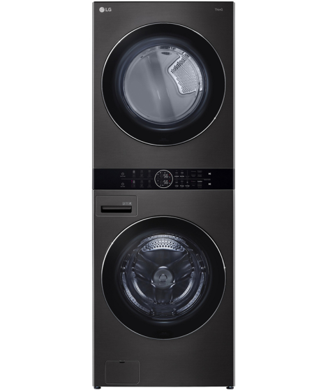 Lave-linge séchant Lg F761TOWERB WashTower